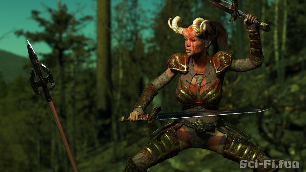 The Horned Woman Warrior