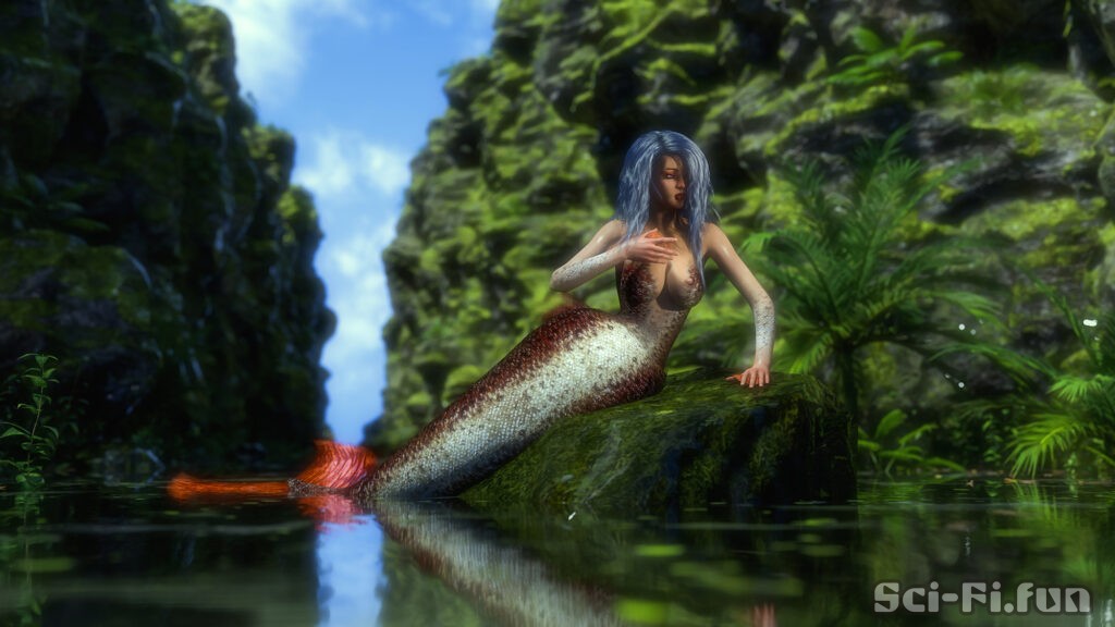 Mermaid in the Cove